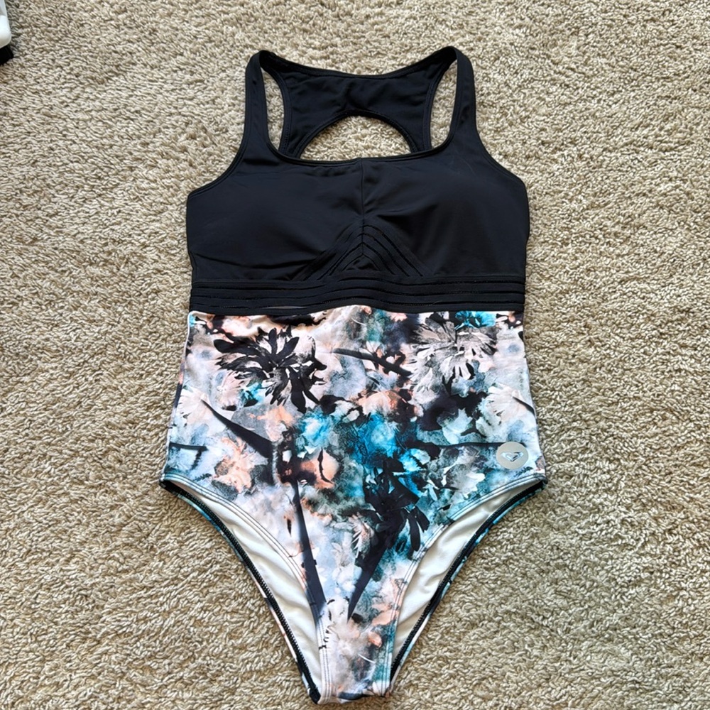 Roxy one piece bathing suit